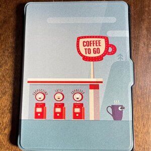 NEW Kindle Voyage Case - Coffee Themed​